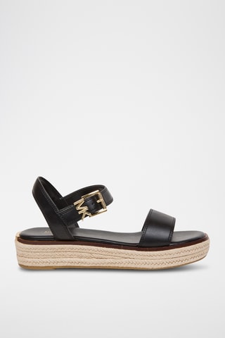 Platform Sandalen - Zwart