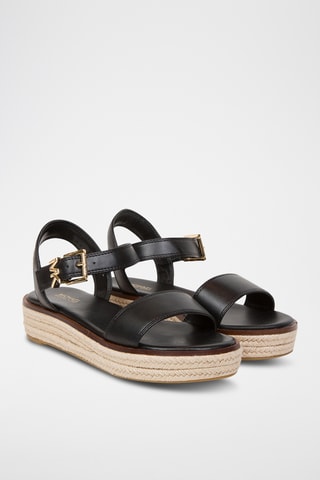 Platform Sandalen - Zwart