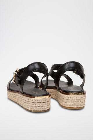Platform Sandalen - Zwart