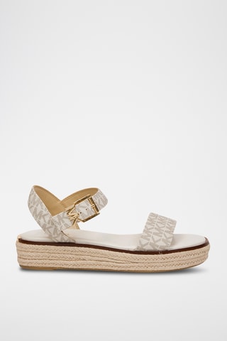 Platform Sandalen - Lichtgeel