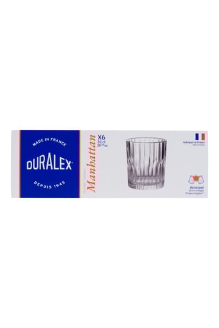 6 copos Manhattan - 31 cl