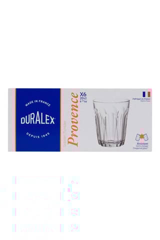 6 copos Provence - 20 cl