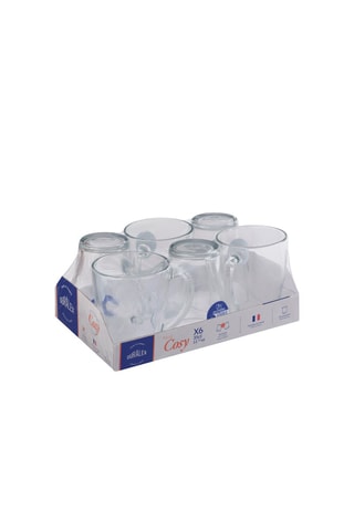 6 canecas de vidro Cosy - 35 cl