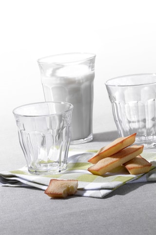 18 copos Picardie Clear - 25 cl / 36 cl e 50 cl