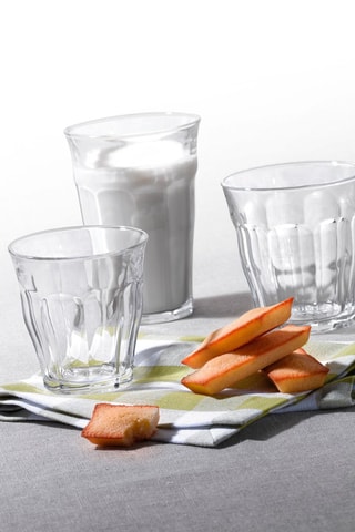 18 copos Picardie Clear - 25 cl / 36 cl e 50 cl