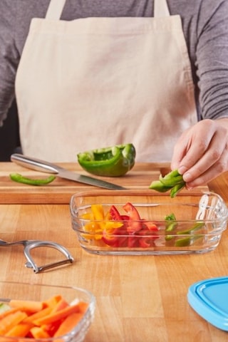 6 caixas de conservação em vidro Freshbox - 3,1 l 