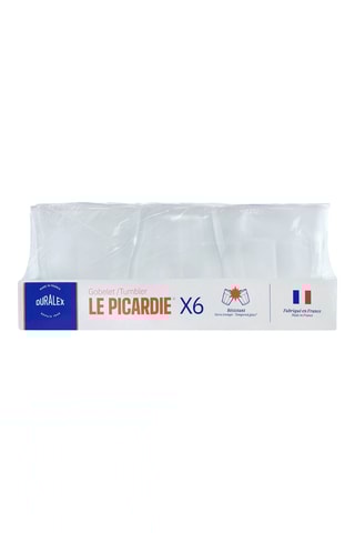 6 copos Picardie Givré 25 cl