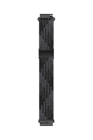 Horlogeband - Zwart - 20 mm