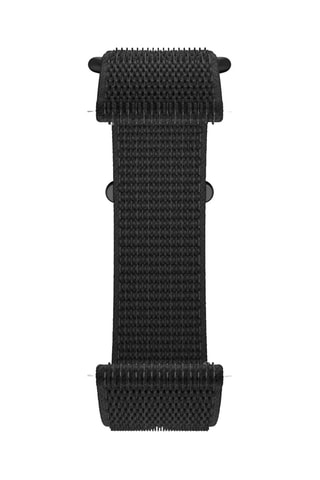 Horlogeband - Zwart - 22 mm