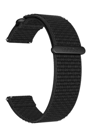 Horlogeband - Zwart - 22 mm