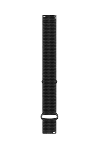 Horlogeband - Zwart - 22 mm