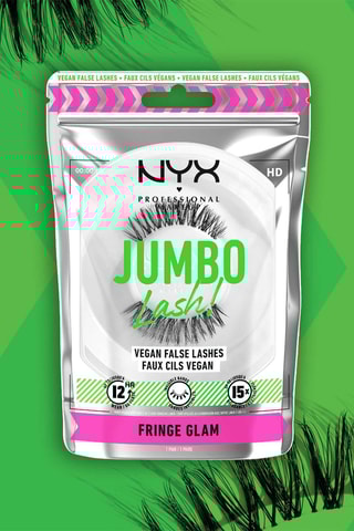 Pestanas postiças vegan 12h Jumbo Lash - Fringe Glam