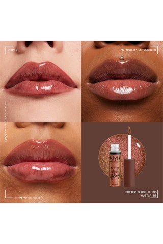 Gloss para lábios Butter gloss Bling - Hustla - 8 ml