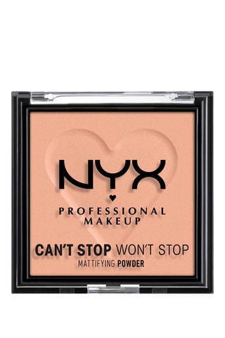 Pó compacto matificante Can't Stop Won't Stop - Brightening Peach - 6 g