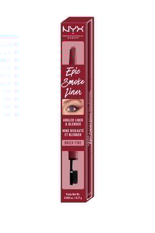 Eyeliner líquido mate à prova de água olhos e corpo - Brick - 3,5 ml