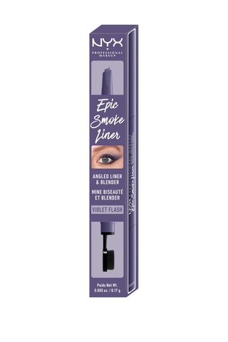 Eyeliner líquido mate à prova de água olhos e corpo - Violeta - 3,5 ml