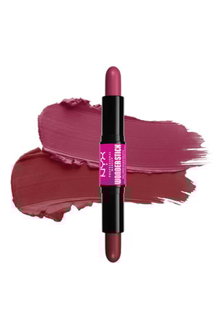 Stick blush creme vegan com dupla ponta Wonder Stick - Deep Magenta & Ginger - 2 x 4 g