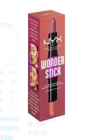 Stick blush creme vegan com dupla ponta Wonder Stick - Honey Orange & Rose - 2 x 4 g