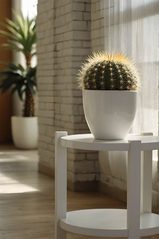 Cactus Echinocactus grusonii - Altura entregue 40-45 cm