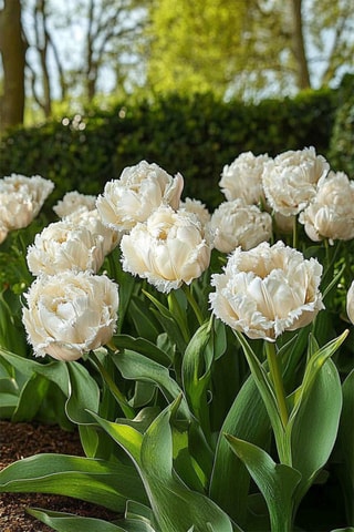 10 tulipas 'Snow Crystal'