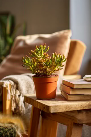 2 Crassula ovata 'Hobbit' - Altura entregue 10-20 cm