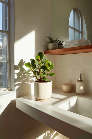 2 crassulas-jade - Altura Entregue 15-25 cm