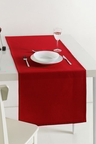 Caminho de mesa - 50 x 170 cm - Vermelho