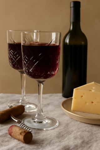 4 copos de vinho - 33 cl