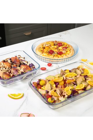 3 plats de cuisson