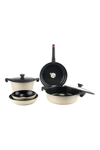 Batterie de cuisine Jade - 8 pièces