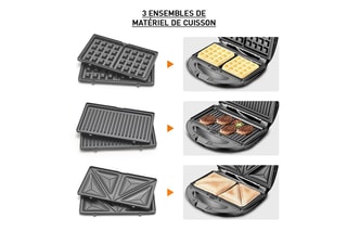 Aparelho elétrico 3 em 1 - 850 W