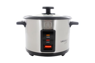 Cozedor de arroz em aço inoxidável e revestimento de cerâmica - 1,5 l