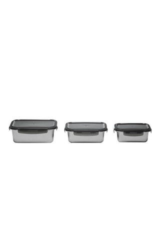 3 boîtes de conservation en acier inoxydable - 800/1200/1780 ml