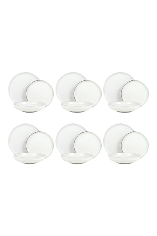 Serviço em porcelana Sélène - 18 peças