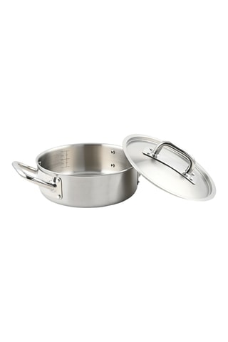 Tacho em aço inoxidável Triplex - 24 x 8,5 cm - 3 l