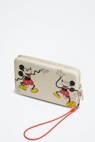 Clutch Mickey Disney Vintage Beige