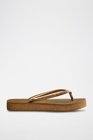 Platform Slippers - Bruin