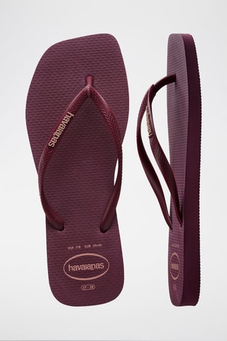 Slippers - Bordeauxrood