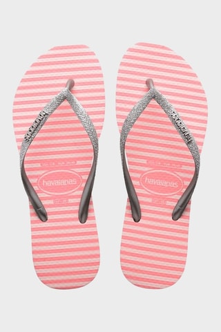 Slippers Roze en Zilverkleurig