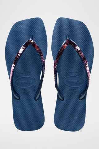 Slippers Marineblauw