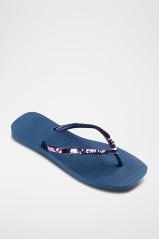 Slippers Marineblauw