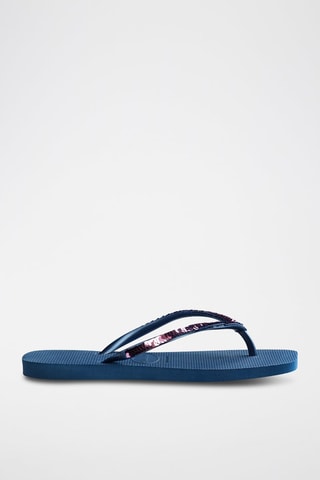 Slippers Marineblauw