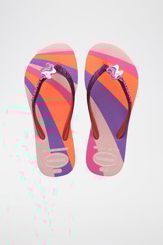 Slippers Oranje en Roze