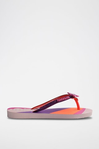 Slippers Oranje en Roze
