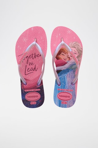 Slippers Frozen Disney - Roze