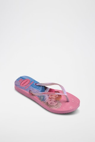 Slippers Frozen Disney - Roze