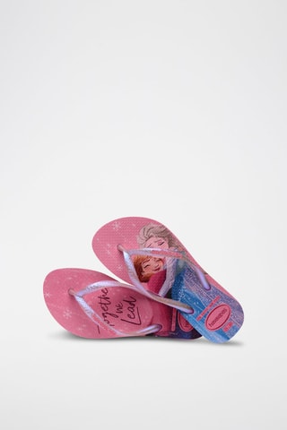 Slippers Frozen Disney - Roze