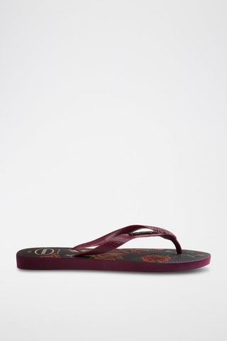 Slippers - Donkerpaars