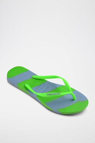 Slippers - Groen en Blauw