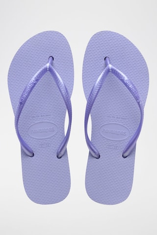 Platform Slippers - Paars